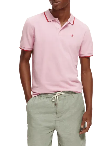 Classic polo with tipping - Maat XXL - Multicolor - Man - Polo - Scotch & Soda