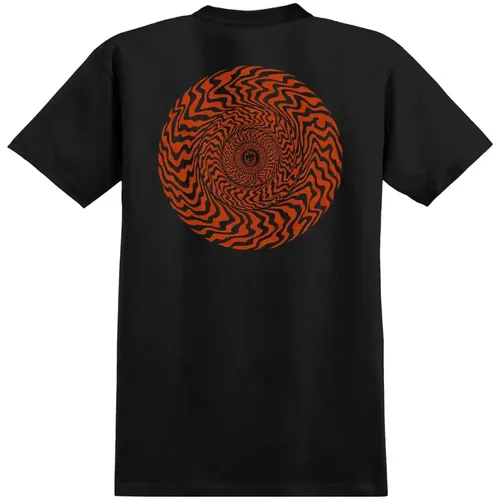 Classic Swirl T-Shirt Black/ Burnt Orange - S