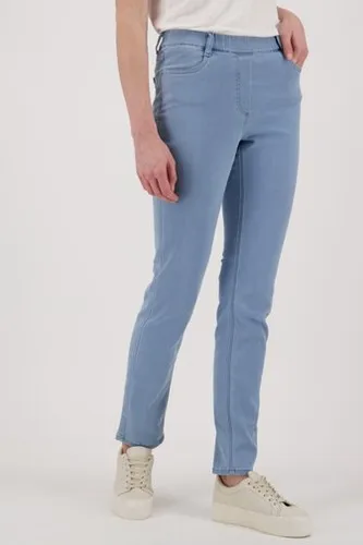 Claude Arielle Lichtblauwe jeans met elastische taille - slim fit
