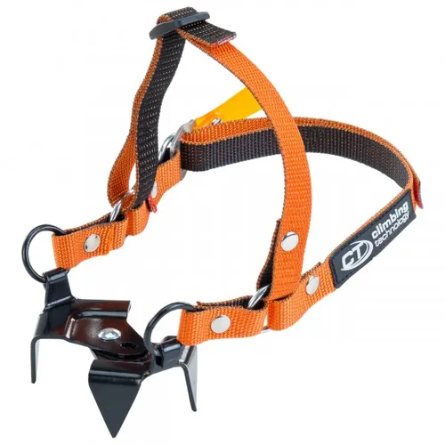 Climbing Technology - Mini Crampon 4 P - Sneeuwspikes zwart/oranje