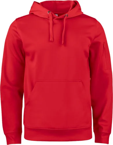 Clique Basic Active Hoody 021011 - Rood - 3XL