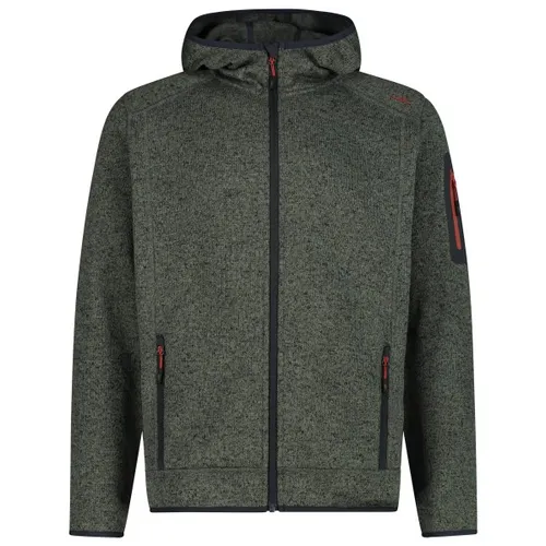 CMP - Jacket Fix Hood Jacquard Knitted 3H60847N - Fleecevest
