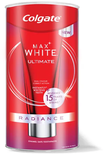 Colgate Max White Ultimate Radiance Whitening Tandpasta - 75 ml - Voor Witte Tanden