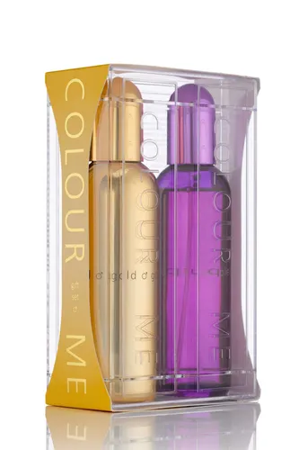 Colour Me Gold Homme & Colour Me Purple - 2x100ml Eau de