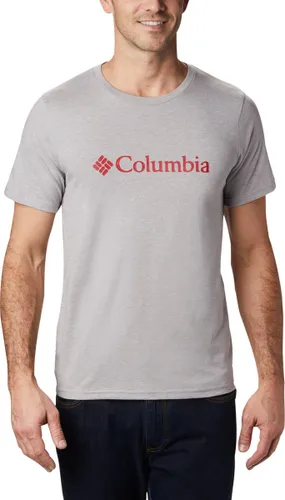 Columbia CSC Basic Logo™ Short Sleeve T-Shirt - Shirt Heren - T-Shirt Korte Mouwen - Grijs