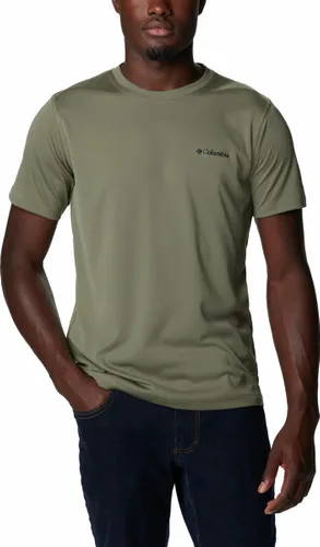 Columbia Zero Rules™ Short Sleeve Shirt Outdoorshirt - Shirt Heren - T-Shirt - Groen