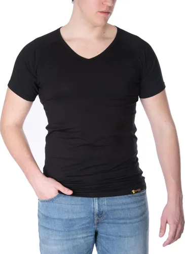 ConfidenceForAll® Heren Premium Anti Zweet Shirt met Ingenaaide Okselpads - Zijdezacht Modal en Verkoelend Katoen
