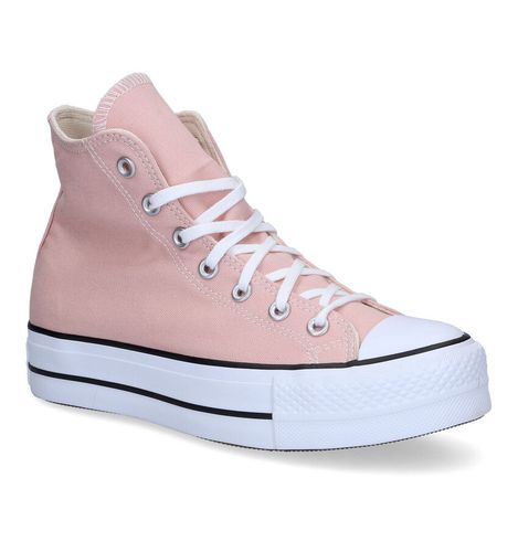 Converse CT All Star Lift Canvas Platform Roze Sneakers