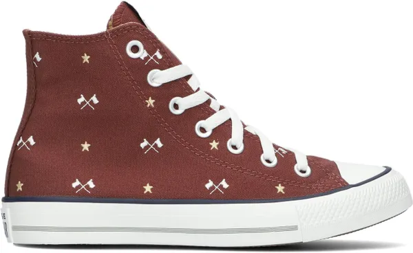 CONVERSE Dames Hoge Sneakers Chuck Taylor All Star Hi - Rood
