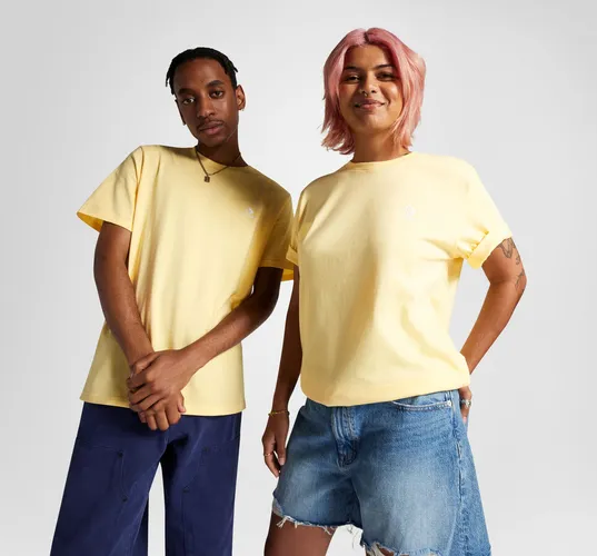 Converse Go-To Embroidered Star Chevron T-shirt met standaardpasvorm