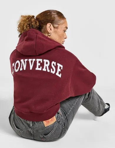 Converse Retro Chuck Taylor Full Zip Hoodie, Red