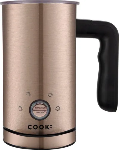 COOK-IT Luxury - Melkopschuimer Elektrisch - Roestvrijstaal - 4 in 1