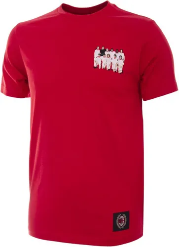 COPA - AC Milan CL 2003 Team Embroidery T-shirt - L - Rood