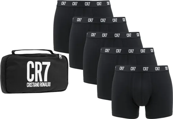 CR7 giftbox 5P boxers basic zwart - S