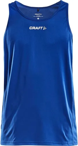 Craft Rush Singlet Heren - XL - sportshirts - blauw - Mannen