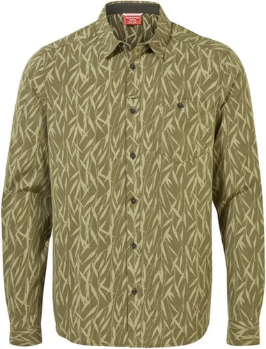 Craghoppers - UV blouse voor mannen - Lange Mouwen - Pinyon - Mos Groen