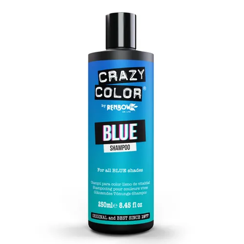 Crazy Color Vibrant Color Shampoo - Blauw voor Unisex 240 ml