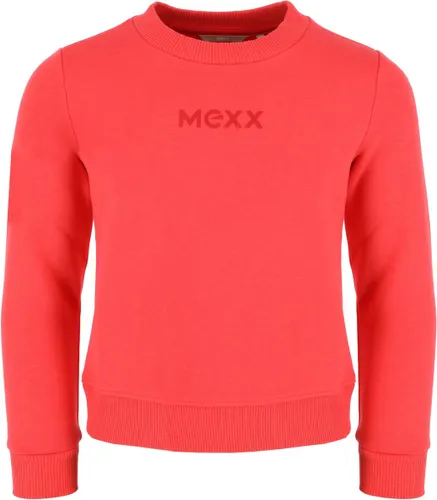 Crew Neck Sweater Meisjes - Coral Rood