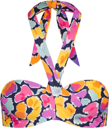 cyell Voorgevormde bandeau bikini top Cyell Flower Fantasy