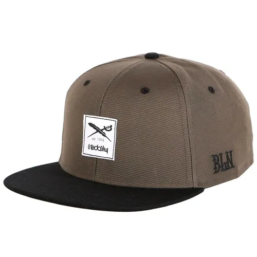 Daily Contra Snapback Cap Night Olive - One Size