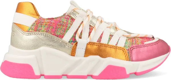Dames Sneakers Dwrs LOS ANGELES Tweed Pink/Champagne