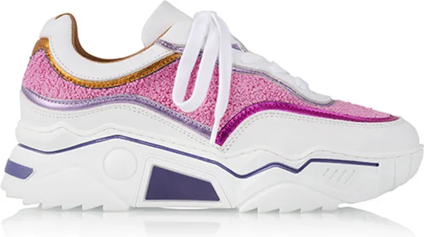 Dames Sneakers Dwrs Moon terry White/Pink