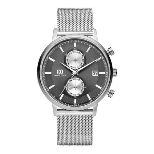 Danish Design IQ64Q1215 horloge heren - zilver - edelstaal