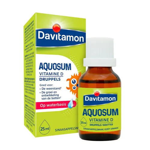 Davitamon Aquosum Vitamine D Druppels 25ml