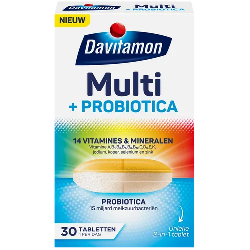 Davitamon Multi + Probiotica Tabletten
