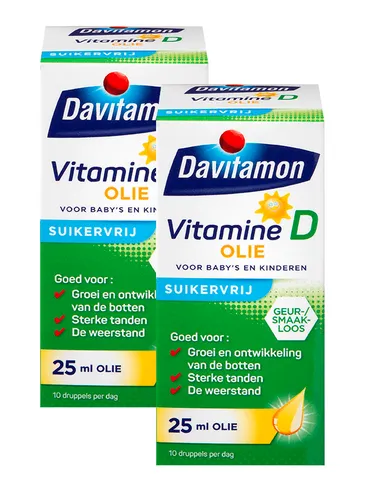 Davitamon Vitamine D Olie Multiverpakking
