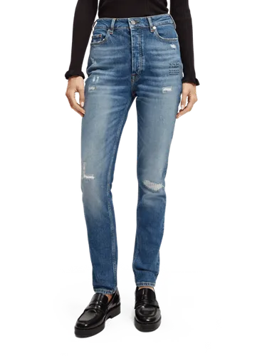 De Line high-rise skinny fit jeans van biologisch katoen - Maat 31/32 - Multicolor - Vrouw - Jeans - Scotch & Soda