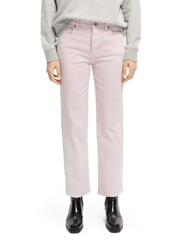 De Sky garment-dyed jeans met rechte pijpen - Maat 30/32 - Multicolor - Vrouw - Jeans - Scotch & Soda