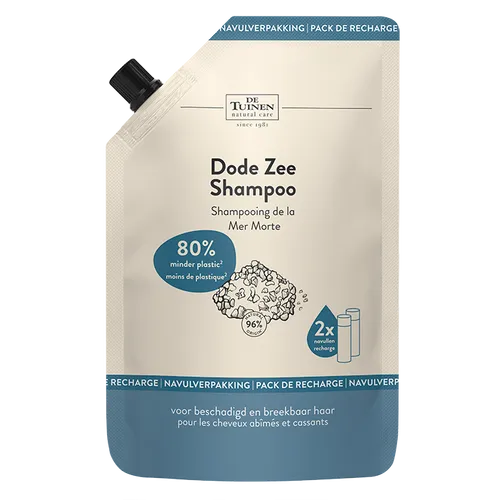 De Tuinen Dode Zee Shampoo Navulverpakking - 500ml