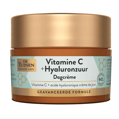 De Tuinen Vitamine C + Hyaluronzuur Dagcrème - 50ml