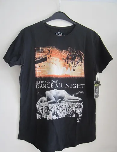 Death By Zero t-shirt - Dance All Night - Zwart