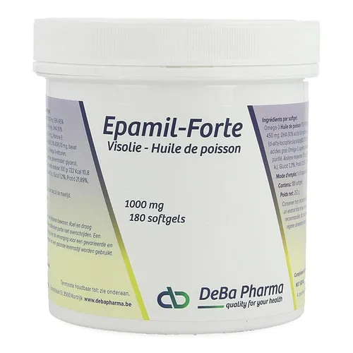 DeBa Pharma Epamil-Forte Visolie 180 Capsules