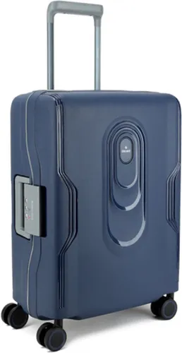 Decent Handbagage Harde Koffer / Trolley / Reiskoffer - 55 x 40 x 20 cm - OnTour - Blauw