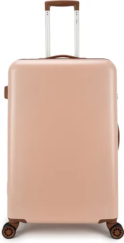 Decent Retro Koffer Groot 76 cm Pink