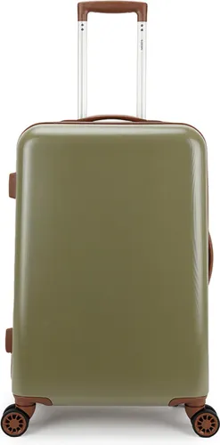 Decent Retro Koffer Medium 67 cm Dark Green