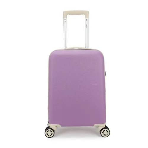 Decent Star Maxx Handbagage Koffer 55 Pastel Geel