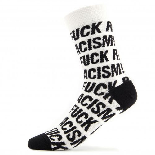 DEDICATED - Socks Sigtuna Fuck Racism Pattern - Multifunctionele sokken