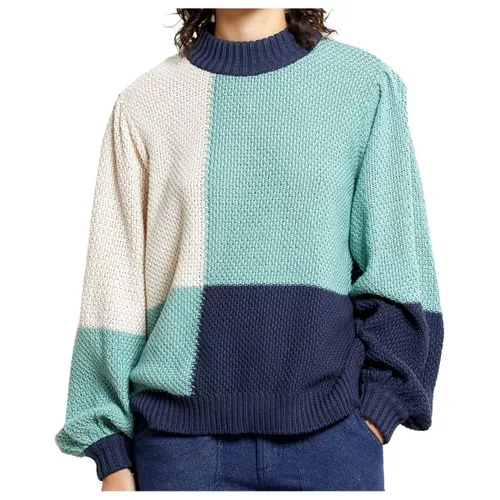 DEDICATED - Women's Sweater Knitted Rutbo Blocks - Trui