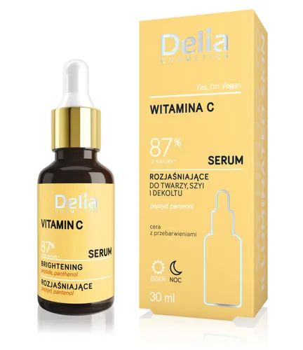 Delia Cosmetics Het serum is geschikt voor het verlichten