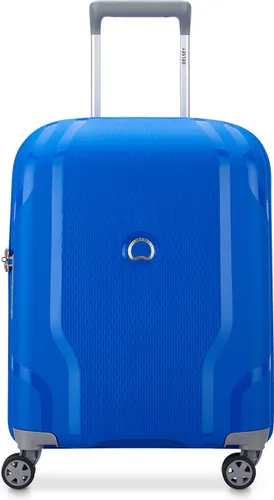 Delsey Handbagage harde koffer / Trolley / Reiskoffer - Clavel - 55 cm - Blauw