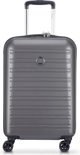 Delsey Handbagage Koffer / Trolley / Reiskoffer -  55  cm - 43 Liter -  Segur 2.0 - Grijs