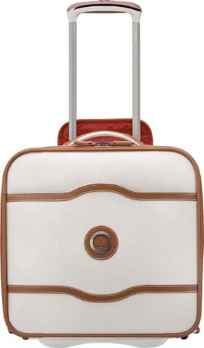 Delsey Handbagage zachte koffer / Trolley / Reiskoffer - Chatelet Air - 42 cm - Wit