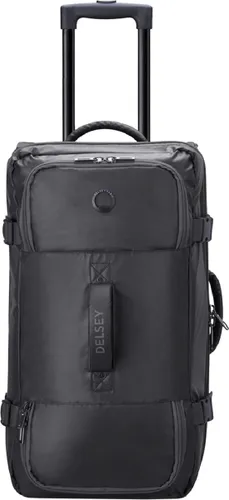 Delsey Handbagage zachte koffer / Trolley / Reiskoffer - Raspail - 28.5 cm - Zwart