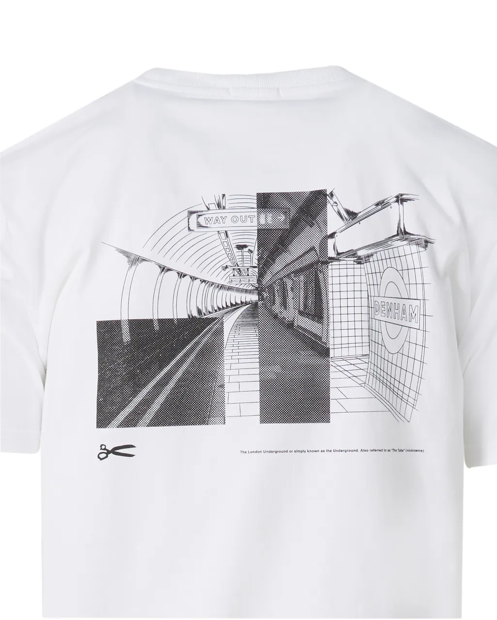 Denham Underground t-shirt met korte mouwen