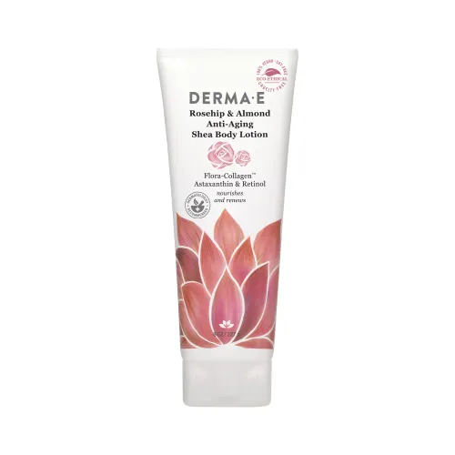 Derma-E Anti-aging bodylotion – rozenhip en almond voor