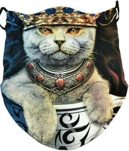 Design Biker sjaals - Biker-sjaal King Cat